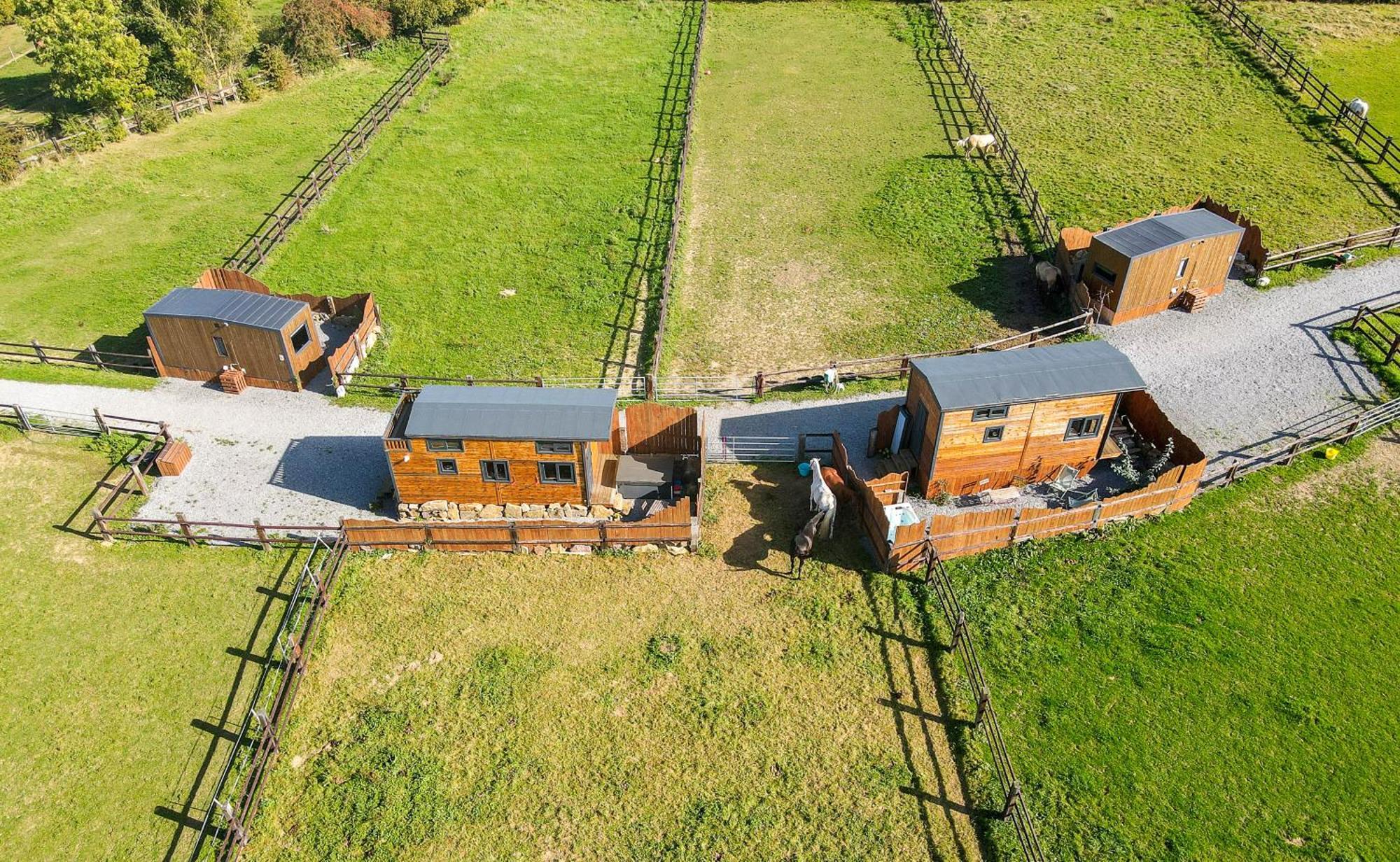 Les Tiny du Pré Mathy Hostal Profondeville Exterior foto